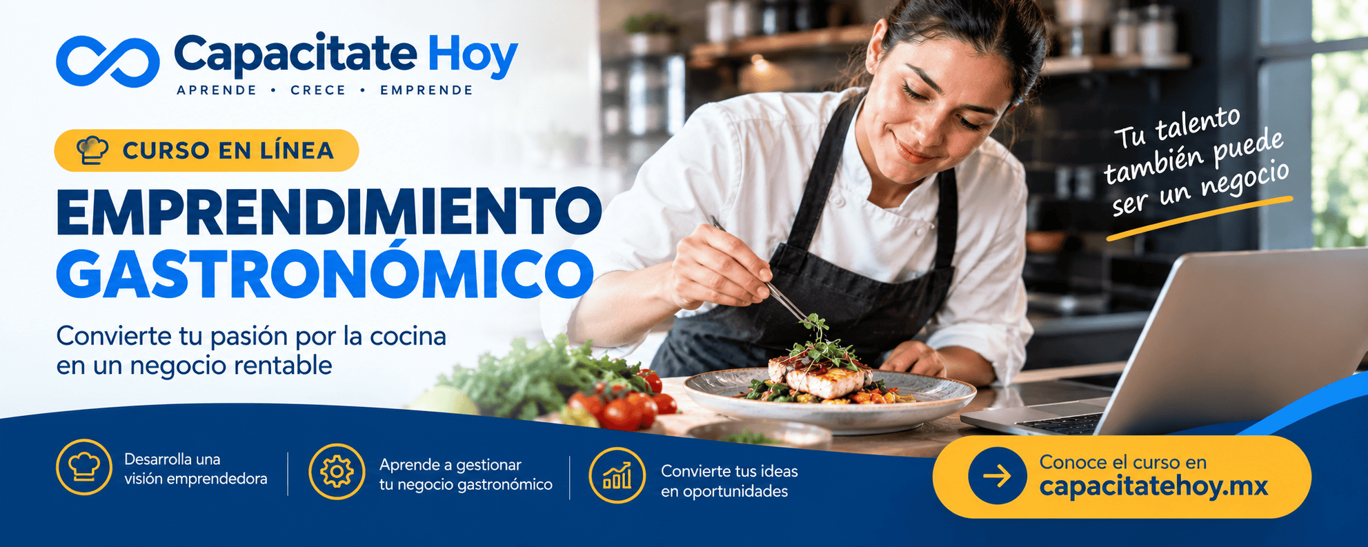 Curso de Emprendimiento Gastronómico:de emprendedor a emprendedor | Sesión 1